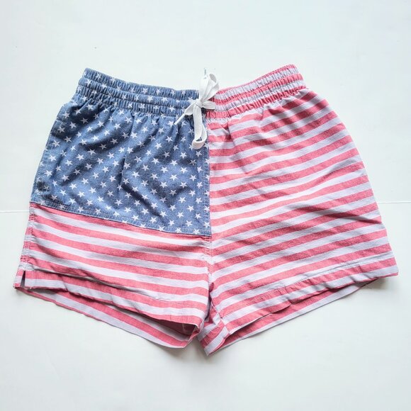 Chubbies American Flag 4" Inseam Swim Trunks Men's Size Small - Picture 2 of 5